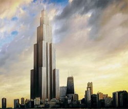 Китайцы строят самый высокий в мире небоскрёб