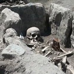 Скелеты вампиров в Болгарии