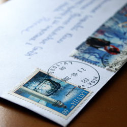 Фотография почтового конверта